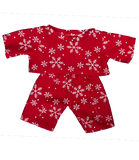 Red Snowflake PJs 8"