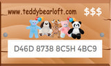 Teddy Bear Loft  eCartes-cadeaux / eGift Cards