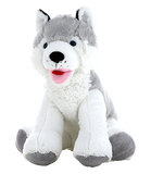 Bargain Bin Snowshoe le husky/loup  8" Husky/Wolf