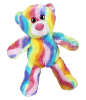 Bargain Bin Lollipop l'ours multicolore 8" Multi-Colored Bear