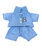 Blue check PJ's 8"