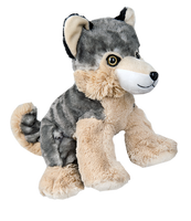 Scout le loup gris 8" Timber Wolf